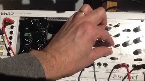 First play with Erica Wavetable VCO