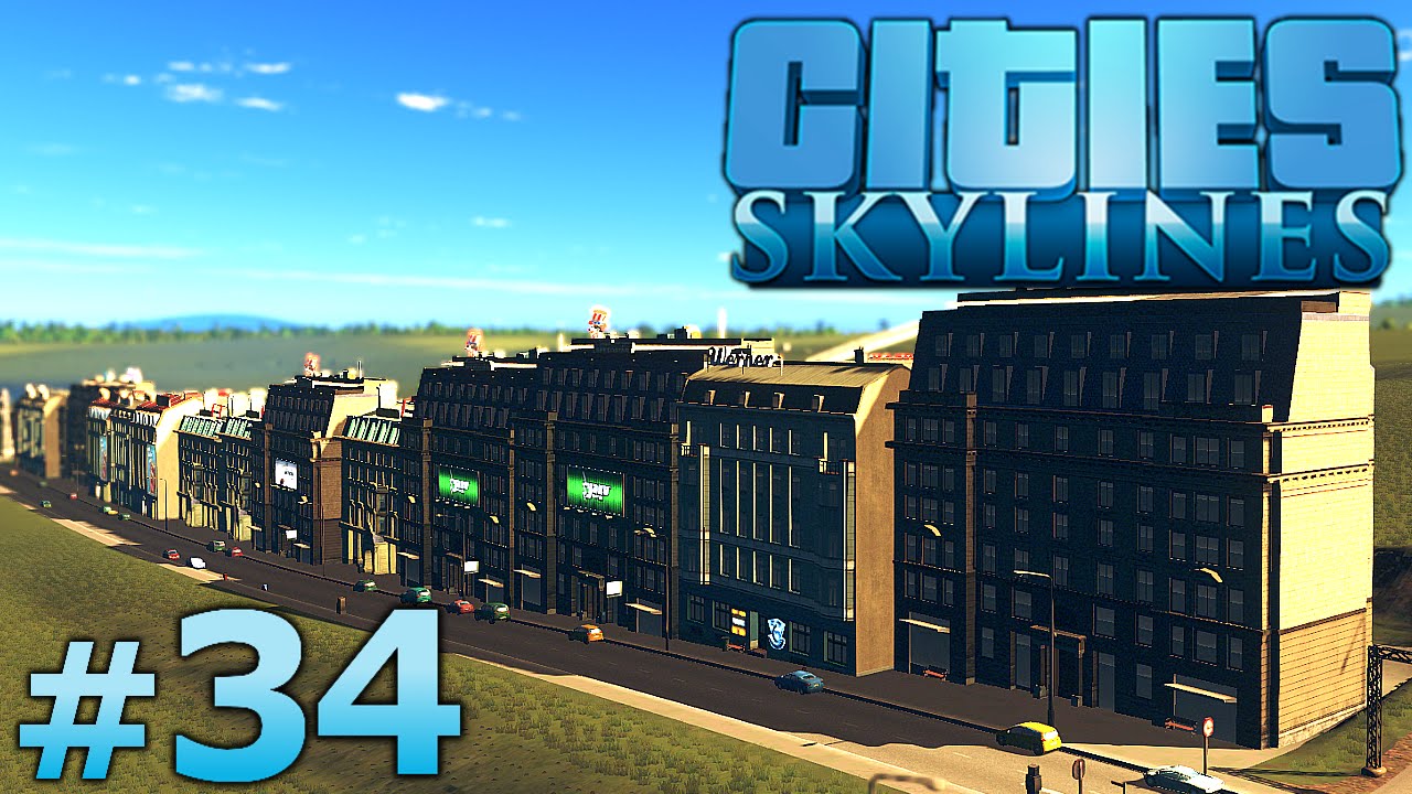Cities Skylines Part 34 OFFICES YouTube