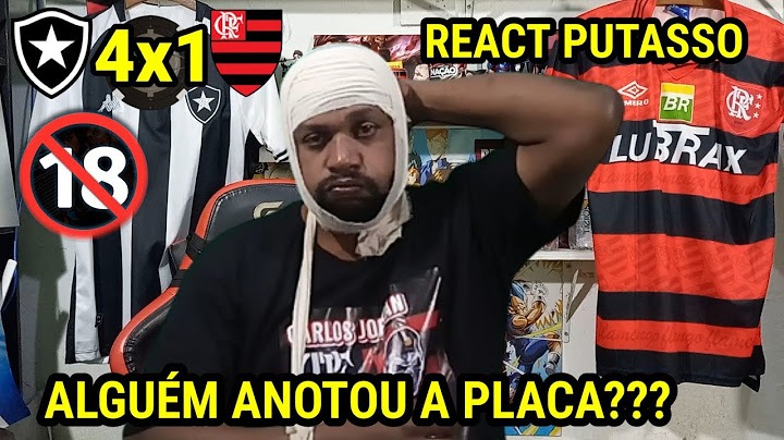 REACT BOTAFOGO 4X1 FLAMENGO l LÁ VEM ELES DE NOVO, VIROU PASSEIO E FICOU BARATO