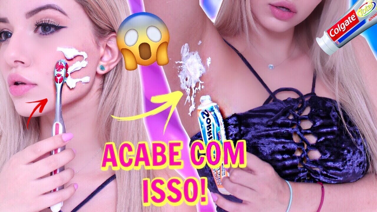 TRUQUES INCRÍVEIS com PASTA DE DENTE PARA TE SALVAR!! #2 Michelle Almendra