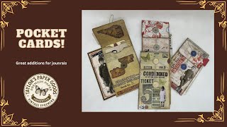 Pocket cards for your journals