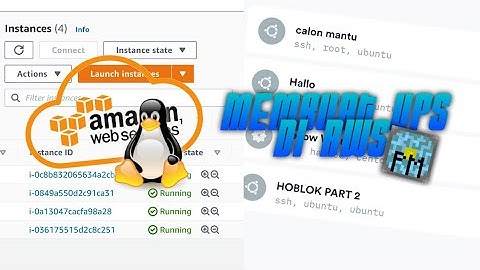 CARA MEMBUAT VPS LINUX DI AWS, Untuk server MCPE, Hosting, Mysql DLL