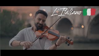 Video thumbnail of "L'Italiano 🇮🇹 Petar Markoski Violin | ROME, ITALY 🇮🇹"