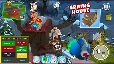Dark Riddle Spy Games Update 17.5.0🔎🔎 SPRING HOUSE |  MOD ALL SKINS + MOD MENU | Part 2