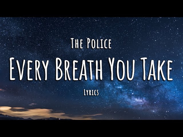 Waar Every Breath You Take van The Police écht over gaat