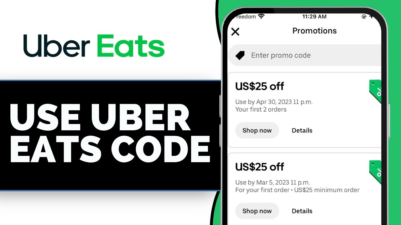 How to Use Uber Eats Code | Uber Eats Promo (Beginner Guide)