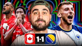 Canada Draw 1-1 With Bosnia | Canada Wasteful | Bosnia Resilient | Canada 1-1 Bosnia