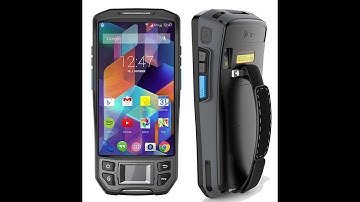 HiDON 5" Android barcode scanner handhelds PDA with thermal printer NFC PSAM Docking Mobile Computer