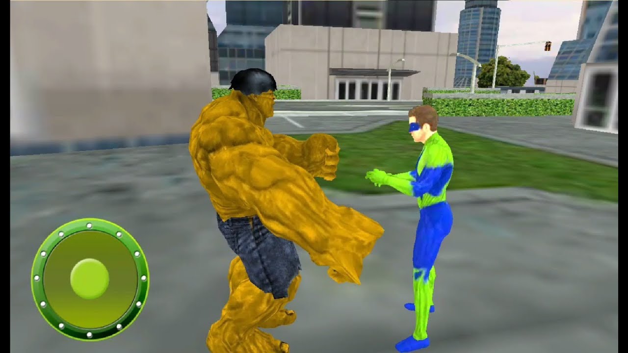 ► Super Hero Slime City Battle (Clans) Green Lantern Monster hero vs Fantastic hero Android Gameplay