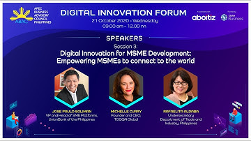 Session 3: MSME Development, Digital Innovation Forum 2020