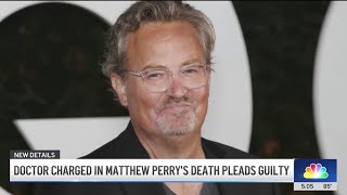 LA doctor pleads guilty in connection to Matthew Perry's death
