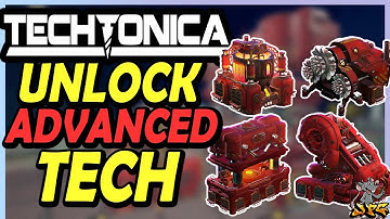 TECHTONICA ADVANCED GUIDE! The Best Smelter, Assembler, Drill & Thresher! Advanced MK2 Crafting!