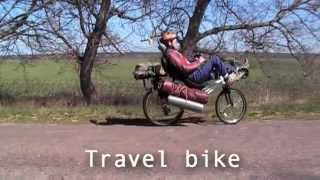 Multipurpose recumbent bike framset Colombo v.3 by Velodreamer