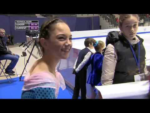 Evgenia Medvedeva - SP World Juniors 2015