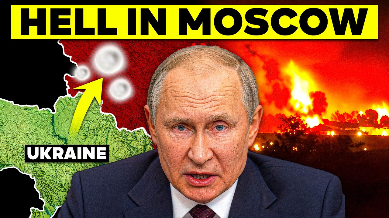 MOSCOW TURNS INTO HELL! as Ukraine’s Drones HIT Moscow HARD