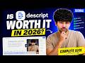 Is Descript Worth It in 2026? Features, Pricing &amp; Pros