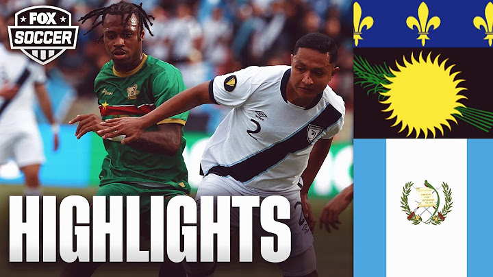 Guadeloupe vs. Guatemala Concacaf Gold Cup Highlights | FOX Soccer