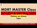 MDRT Master Class-Training Class || VK. TRAINING || Vijay Kumar|| Result Oriented Program