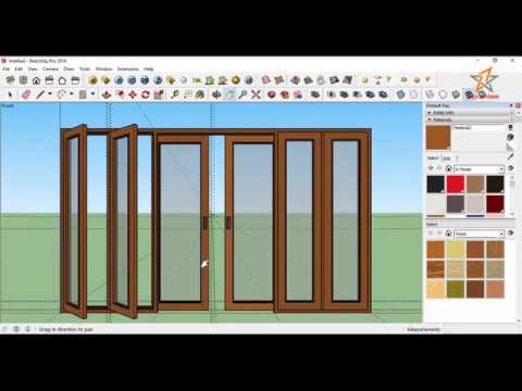  Cara  membuat  Jendela  dan Pintu Geser  dengan sketchup YouTube