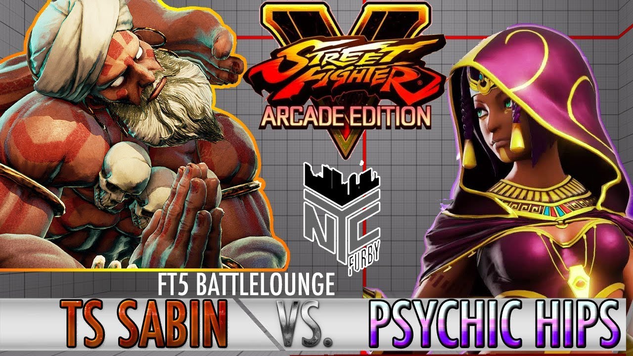 [SFV AE] Psychic Hips (Menat) vs. TS Sabin (Dhalsim) FT5 [1080p/60fps]