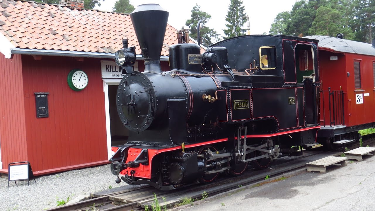 Setesdalsbanen at Grovane North of Kristiansand 13 July 2025. Locomotive Type XXI No2 2-6-2ST.