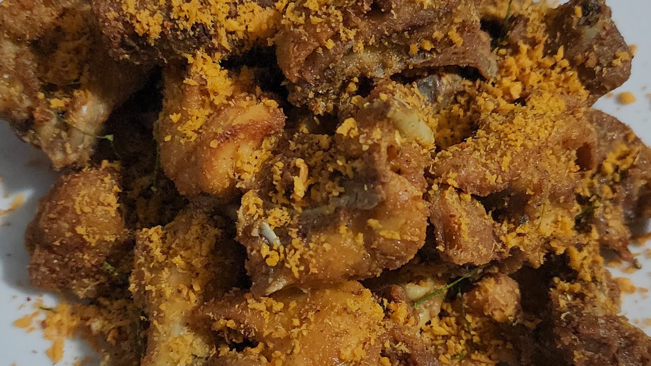 Cách làm gà rang muối hồng kong siêu dễ 