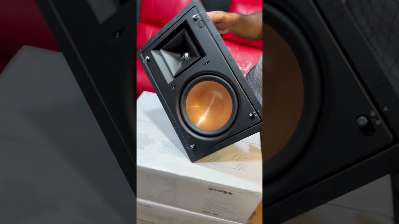 Klipsch PRO-18RW in wall speaker..