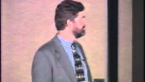 1997 Henry Darcy Lecture Series - Philip C. Bennett (part 1)