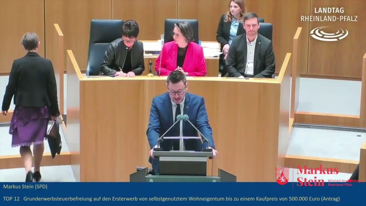 Rede im Landtag zur Grunderwerbsteuer
