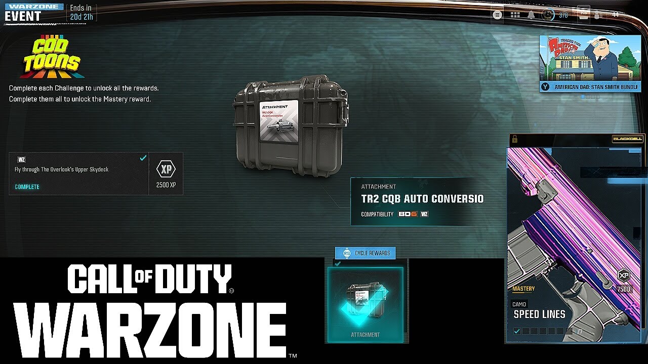 How To Fly Through The Overlook's Upper Skydeck In Warzone (CODtoons Event)