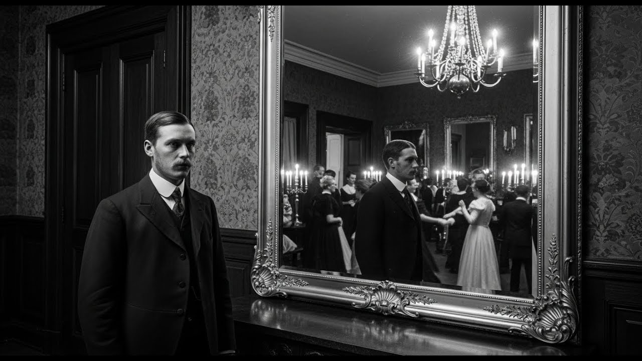 (1902, Drenthe) Bruiloft Hendriks — Spiegel toonde bruidegom met zijn overleden liefde