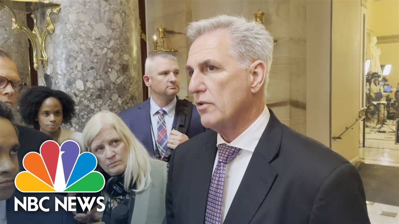 McCarthy says he would support a TikTok ban McCarthy says he would support a TikTok ban