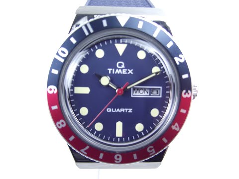 Video thumbnail: "Q Timex Reissue 4K Watch Review" — hands-on review by WR4K on YouTube
