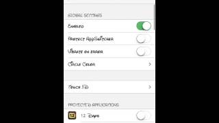 BioProtect: Lock apps on home screen with fingerprint! (Iphone 5S) screenshot 4