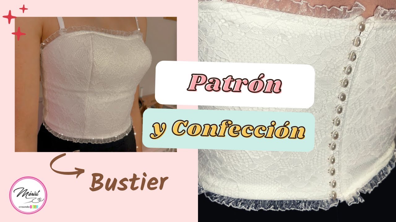 #52 BUSTIER/ Triunfa con este Patrón/Te regalo todos los detalles para que te queden perfectos 😍