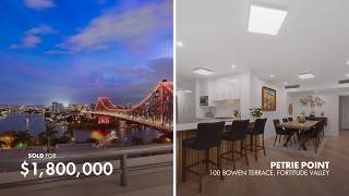 SOLD $1,800,000 | Petrie Point | 809/100 Bowen Terrace, Fortitude Valley | Ben Lobie