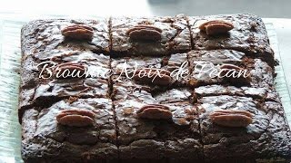 RECETTE SUCRÉE : Brownie Noix de Pécan/ Pecan Pie @ChadCuisine