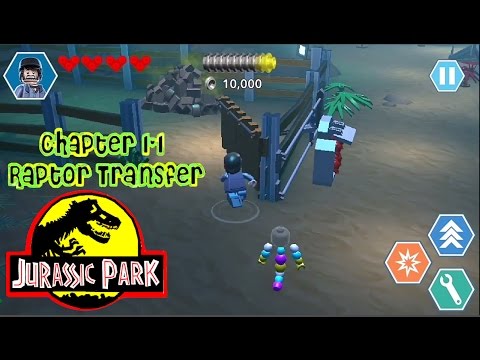 #1 LEGO!!! Chapter 1-1 Raptor Transfer JURASSIC PARK - YouTube