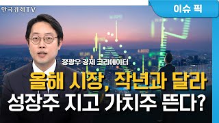 저물어가는 성장주 시대…다시 가치주 시대 올까? (정광우)/ 경제 인사이트 / 한국경제TV