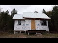 Building an Off Grid Cabin in the Woods