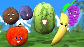 Learn Names of Fruits with the Baby Shapes | Noodle Kidz