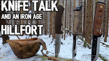 Iron Age Hillfort and Bushcraft Knife Talk | Bjorn Andreas Bull-Hansen