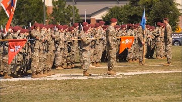 Example Battalion Change of Command Drill and ceremony