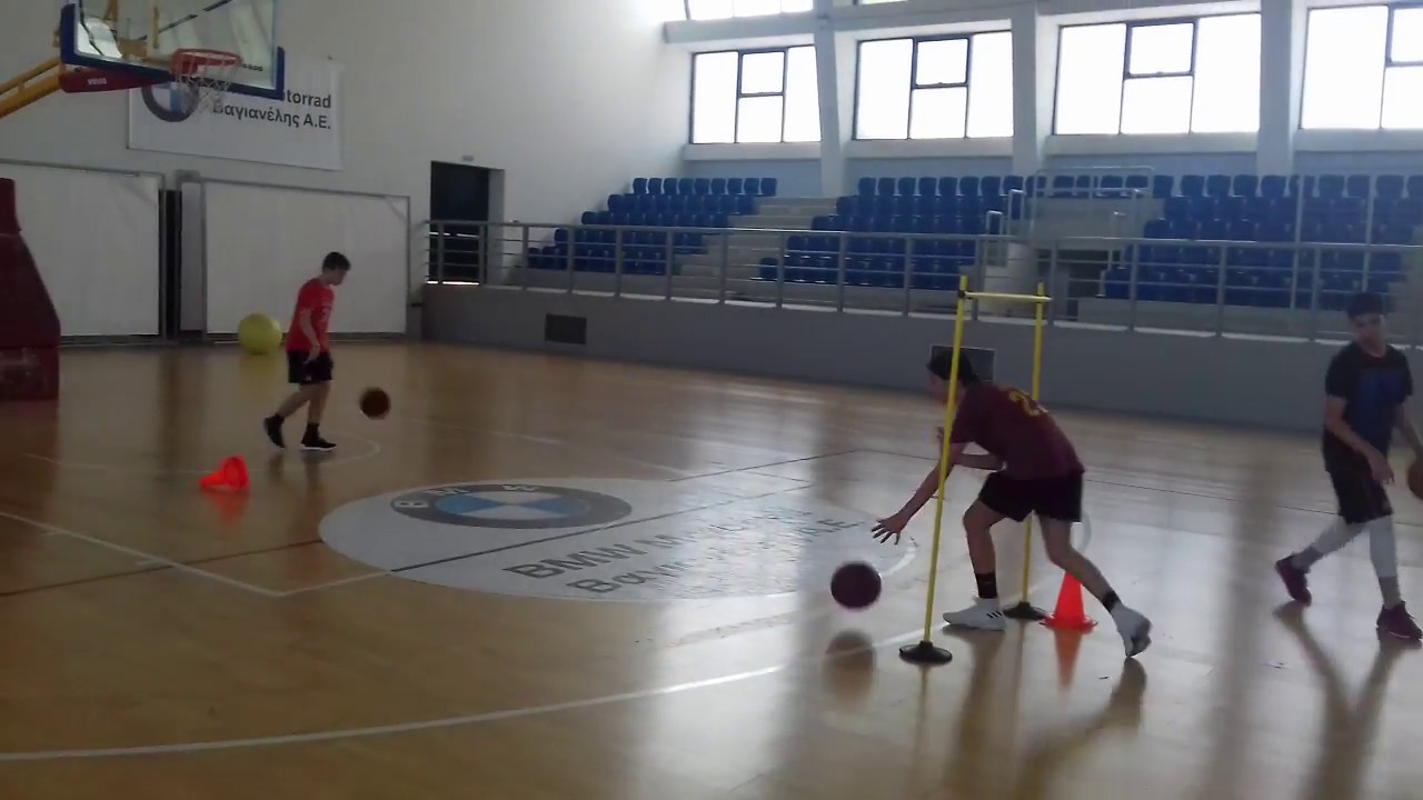 Basketball Camp drillbehind the back to drive YouTube