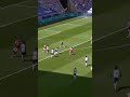 SAKA CRASHES THE CROSSBAR!