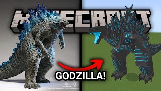 🦖 I ADDED GODZILLA, KING KONG, & OTHER MONSTERS TO MINECRAFT! screenshot 3