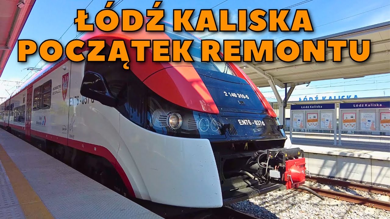 Dworzec Łódź Kaliska -  lipiec 2023