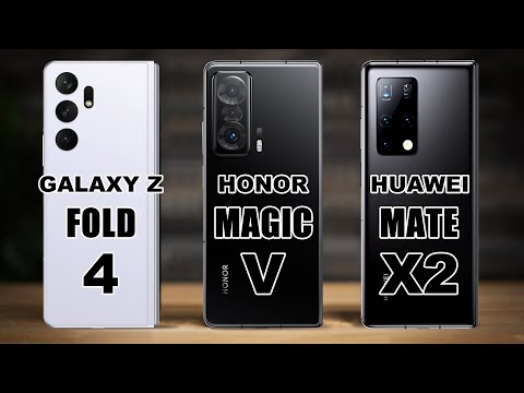 Samsung Galaxy Z Fold 4 VS Honor Magic V VS Huawei Mate X2