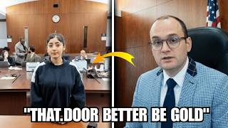 That Door Better Be Gold” Judge Fleischer Questions Damage Claim as Defendant Receives Final Warning