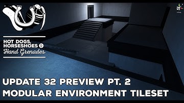 H3VR Devlog: Preview of Update 32, WIP Modular Environment Tileset